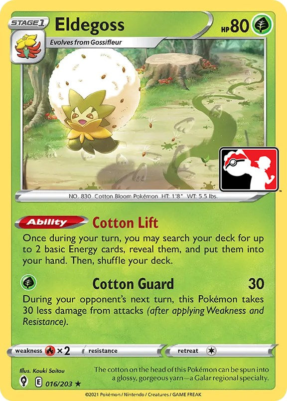 Eldegoss (016/203) [Prize Pack Series One] | Exor Games Summserside