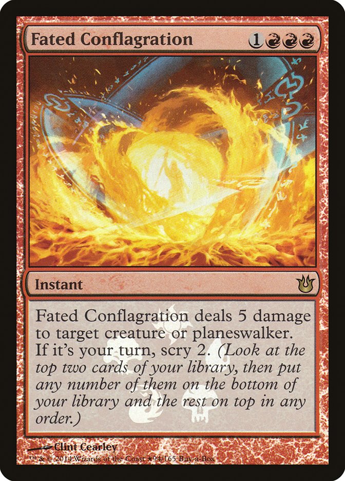 Fated Conflagration (Buy-A-Box) [Born of the Gods Promos] | Exor Games Summserside