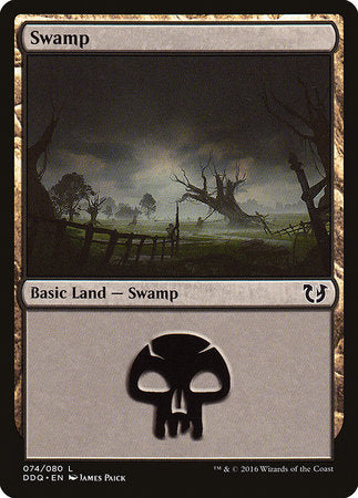 Swamp (74) [Duel Decks: Blessed vs. Cursed] | Exor Games Summserside