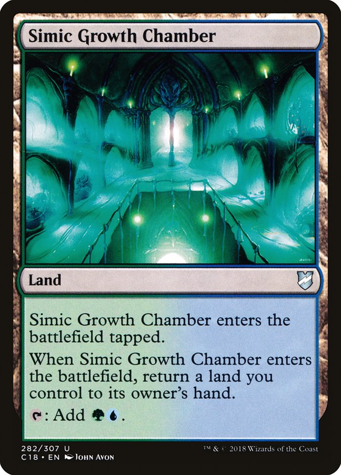 Simic Growth Chamber [Commander 2018] | Exor Games Summserside