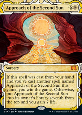 Approach of the Second Sun (Etched Foil) [Strixhaven Mystical Archive] | Exor Games Summserside