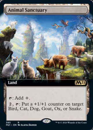 Animal Sanctuary (Extended Art) [Core Set 2021] | Exor Games Summserside