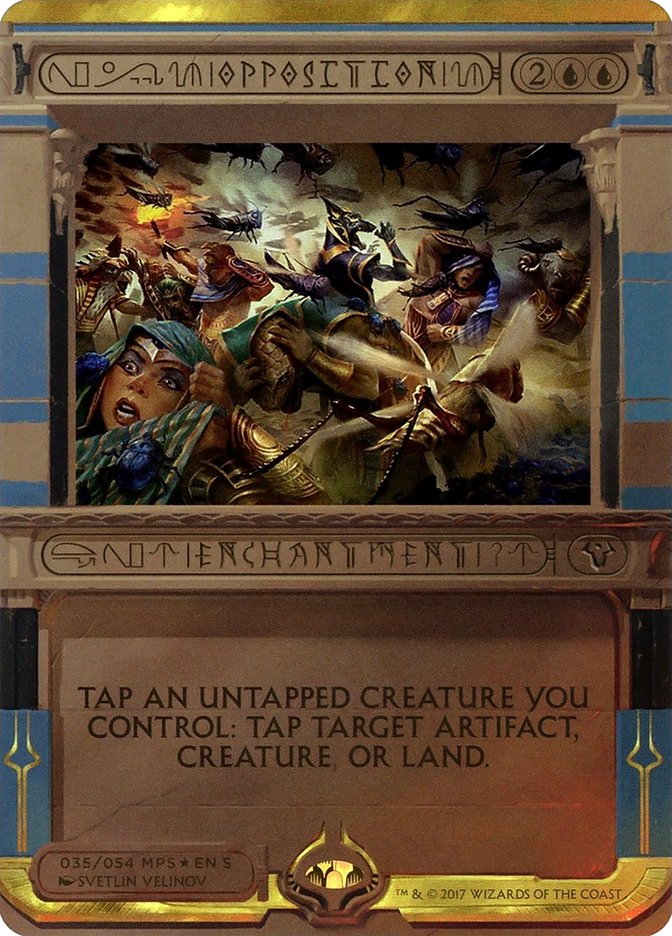 Opposition (Invocation) [Amonkhet Invocations] | Exor Games Summserside