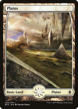 Plains (253) - Full Art [Battle for Zendikar] | Exor Games Summserside