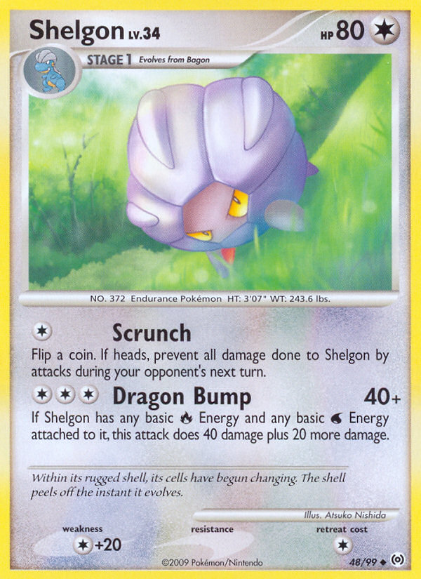 Shelgon (48/99) [Platinum: Arceus] | Exor Games Summserside