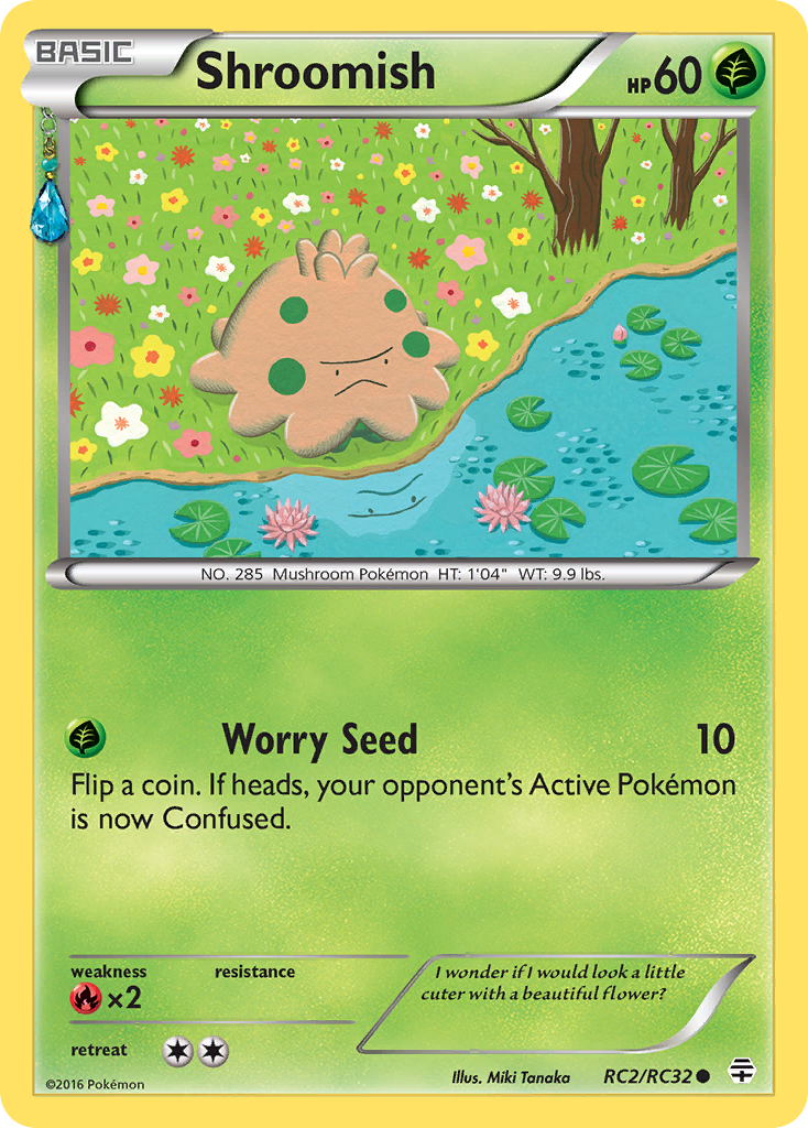 Shroomish (RC2/RC32) [XY: Generations] | Exor Games Summserside