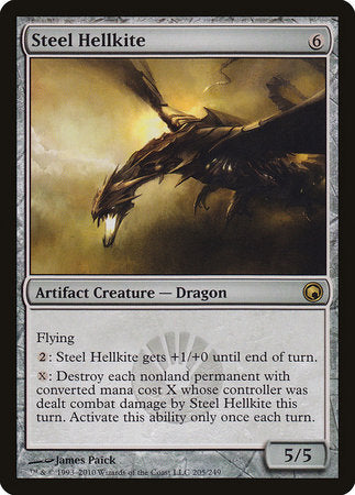 Steel Hellkite [Scars of Mirrodin] | Exor Games Summserside