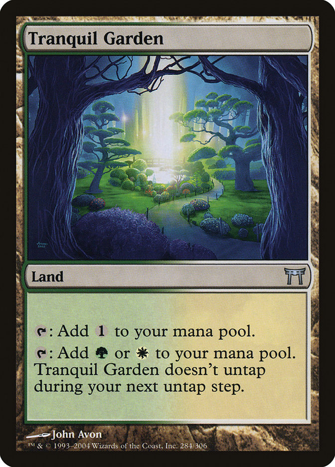 Tranquil Garden [Champions of Kamigawa] | Exor Games Summserside