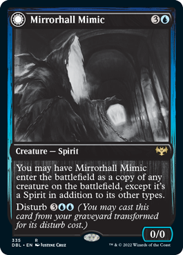 Mirrorhall Mimic // Ghastly Mimicry [Innistrad: Double Feature] | Exor Games Summserside