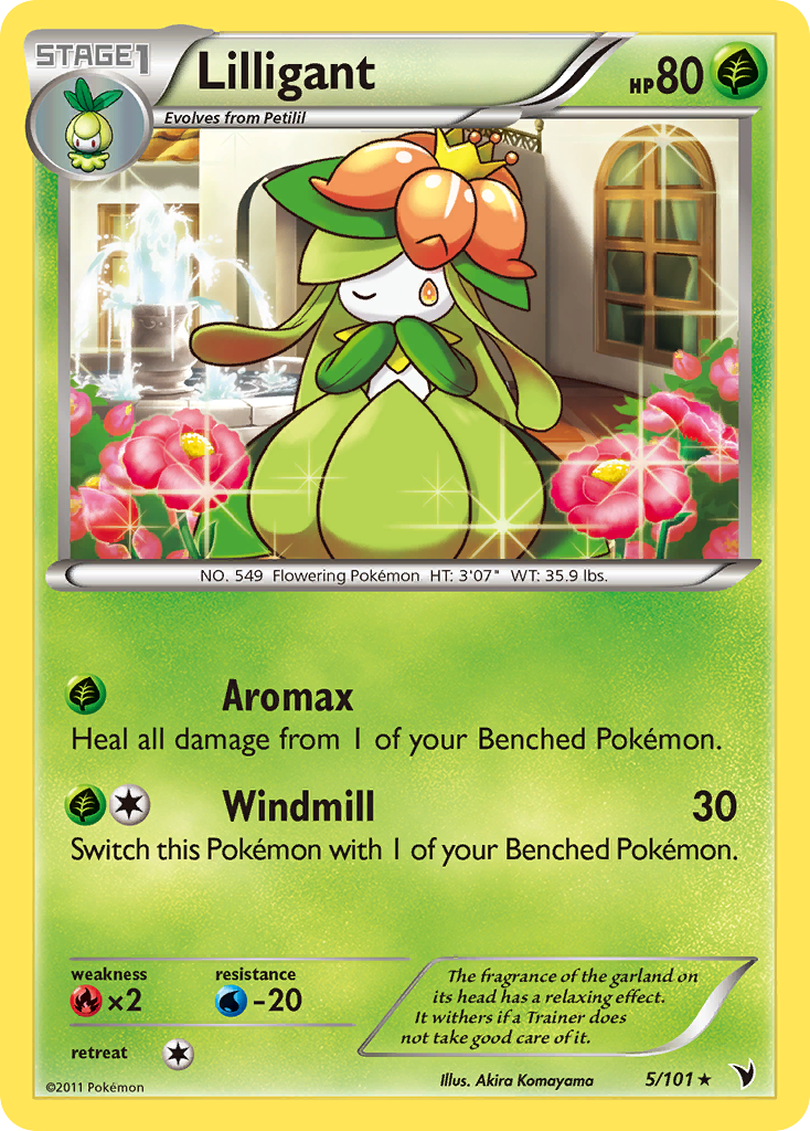 Lilligant (5/101) [Black & White: Noble Victories] | Exor Games Summserside