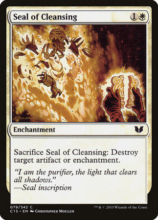 Seal of Cleansing [Commander 2015] | Exor Games Summserside