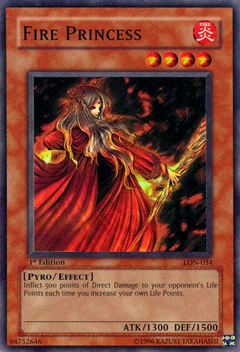 Fire Princess [LON-034] Super Rare | Exor Games Summserside