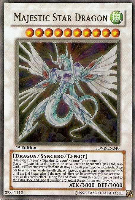 Majestic Star Dragon [SOVR-EN040] Ultra Rare | Exor Games Summserside