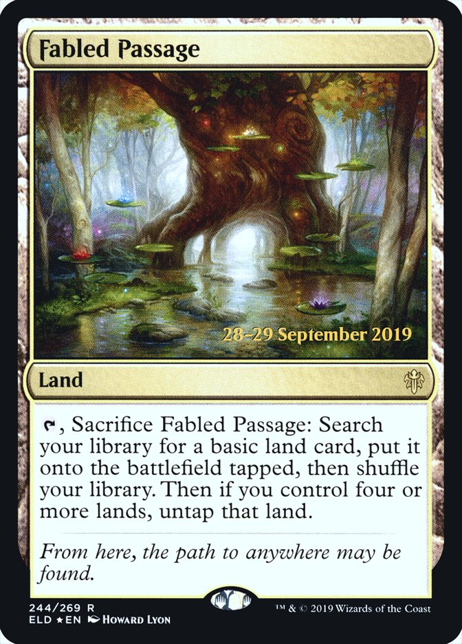 Fabled Passage  [Throne of Eldraine Prerelease Promos] | Exor Games Summserside