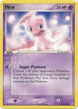 Mew (111/110) (Non Holo DVD Promo) [EX: Holon Phantoms] | Exor Games Summserside
