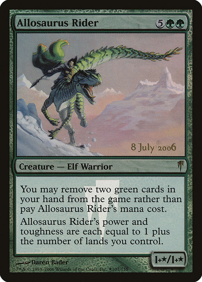 Allosaurus Rider [Coldsnap Promos] | Exor Games Summserside