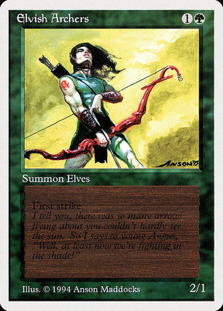 Elvish Archers [Summer Magic / Edgar] | Exor Games Summserside