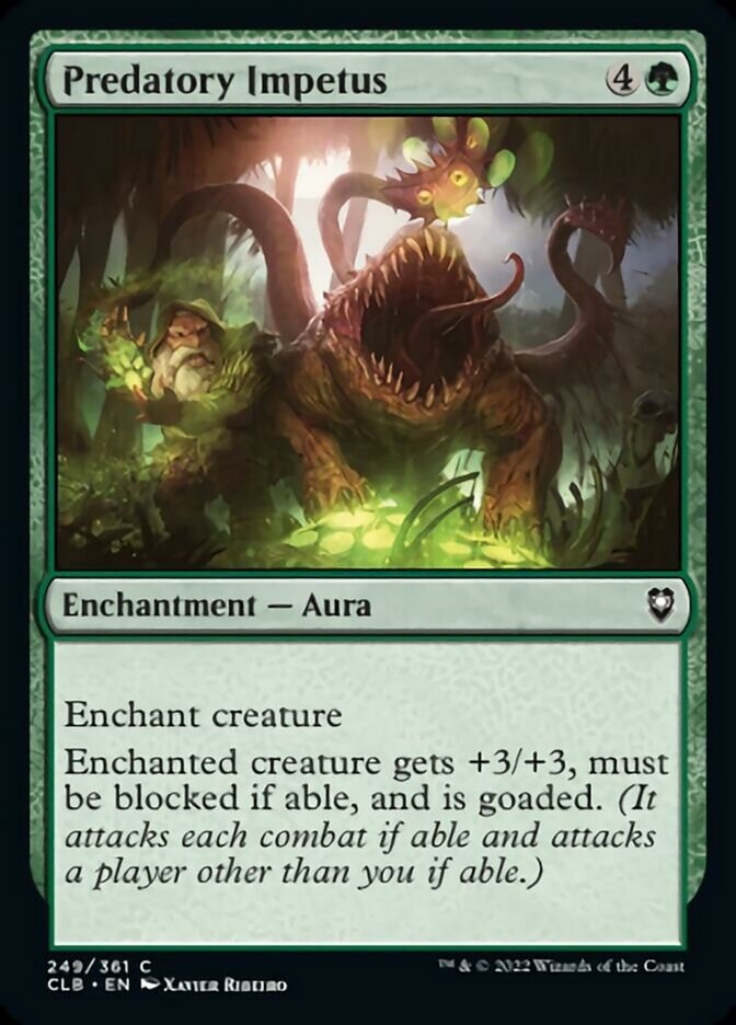 Predatory Impetus [Commander Legends: Battle for Baldur's Gate] | Exor Games Summserside