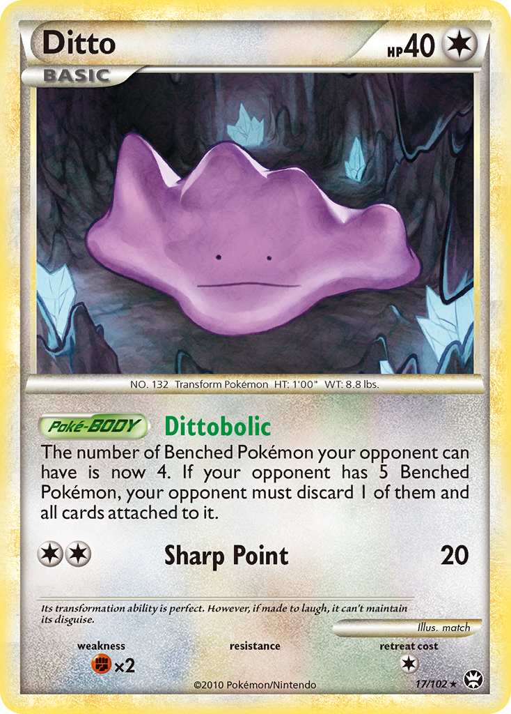 Ditto (17/102) [HeartGold & SoulSilver: Triumphant] | Exor Games Summserside