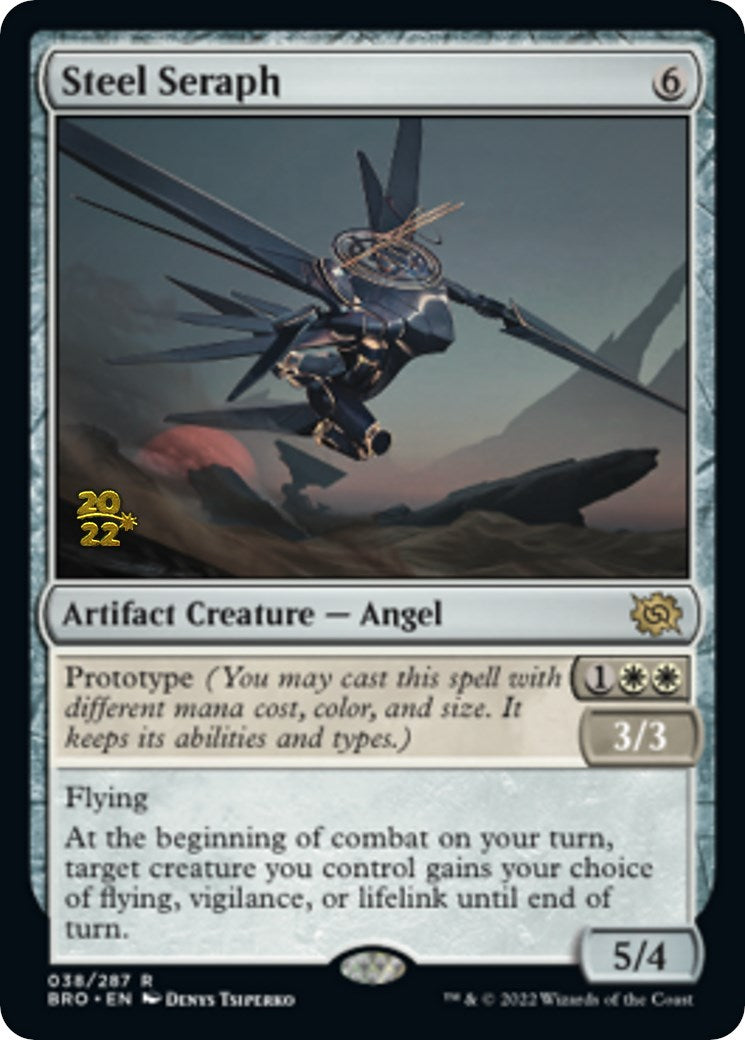 Steel Seraph [The Brothers' War: Prerelease Promos] | Exor Games Summserside