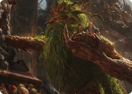 Treebeard, Gracious Host Art Card [The Lord of the Rings: Tales of Middle-earth Art Series] | Exor Games Summserside