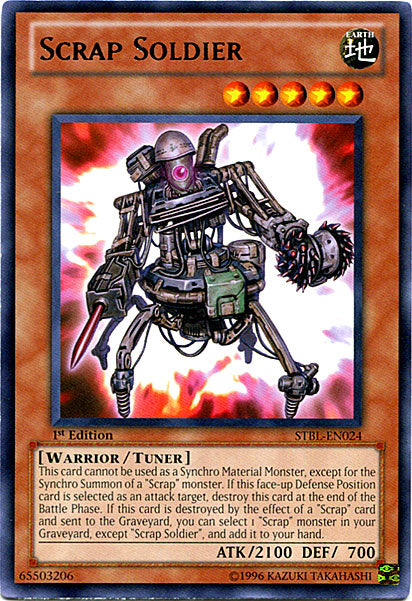 Scrap Soldier [STBL-EN024] Rare | Exor Games Summserside