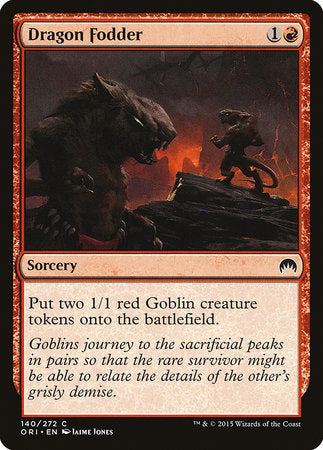 Dragon Fodder [Magic Origins] | Exor Games Summserside
