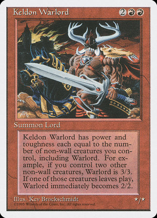 Keldon Warlord [Fourth Edition] | Exor Games Summserside