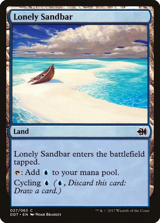 Lonely Sandbar [Duel Decks: Merfolk vs. Goblins] | Exor Games Summserside