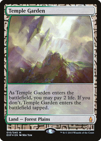 Temple Garden [Zendikar Expeditions] | Exor Games Summserside