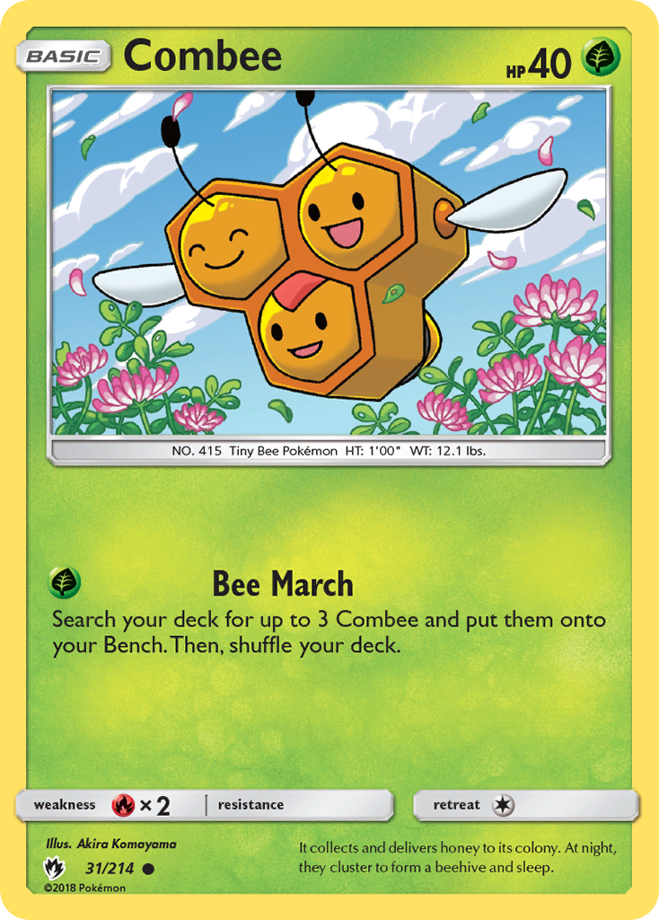 Combee (31/214) [Sun & Moon: Lost Thunder] | Exor Games Summserside