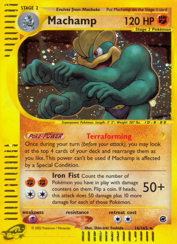 Machamp (16/165) [Expedition: Base Set] | Exor Games Summserside