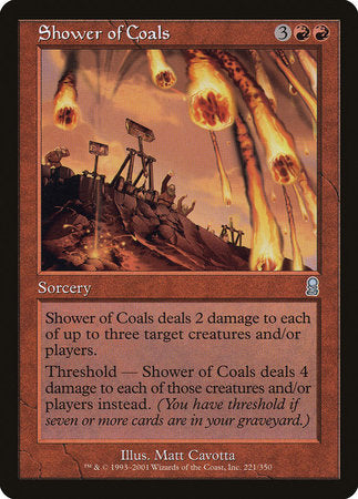 Shower of Coals [Odyssey] | Exor Games Summserside