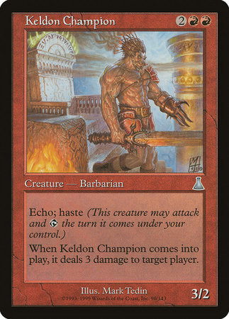 Keldon Champion [Urza's Destiny] | Exor Games Summserside