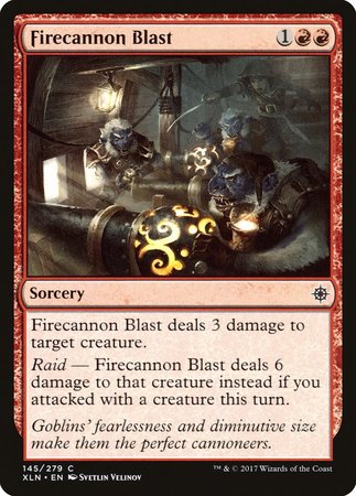 Firecannon Blast [Ixalan] | Exor Games Summserside