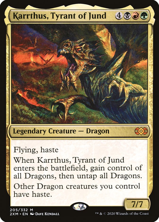 Karrthus, Tyrant of Jund [Double Masters] | Exor Games Summserside