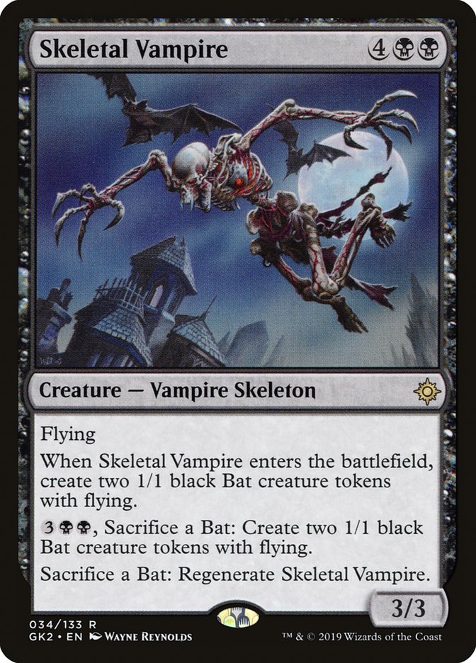 Skeletal Vampire [Ravnica Allegiance Guild Kit] | Exor Games Summserside