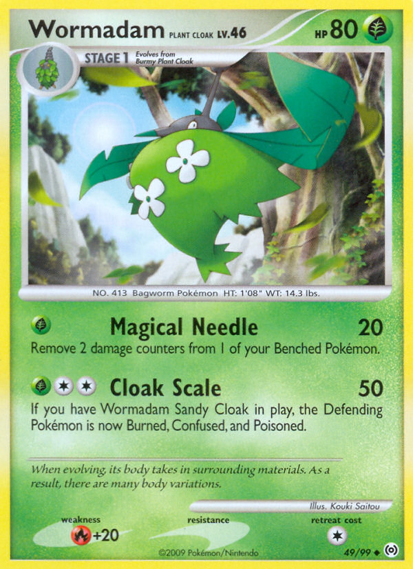 Wormadam Plant Cloak (49/99) [Platinum: Arceus] | Exor Games Summserside