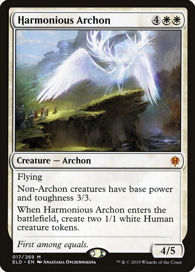 Harmonious Archon [Throne of Eldraine] | Exor Games Summserside