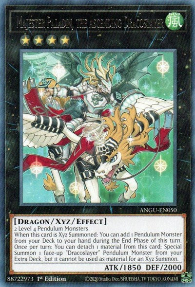 Majester Paladin, the Ascending Dracoslayer (Rare) [ANGU-EN050] Rare | Exor Games Summserside