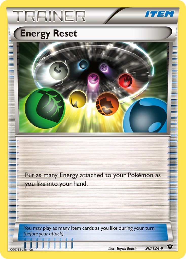 Energy Reset (98/124) [XY: Fates Collide] | Exor Games Summserside