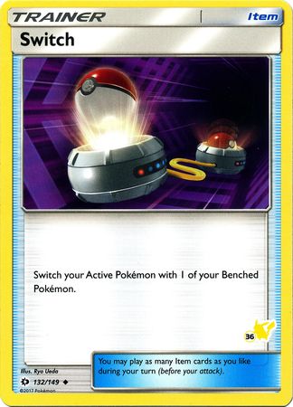Switch (132/149) (Pikachu Stamp #36) [Battle Academy 2020] | Exor Games Summserside