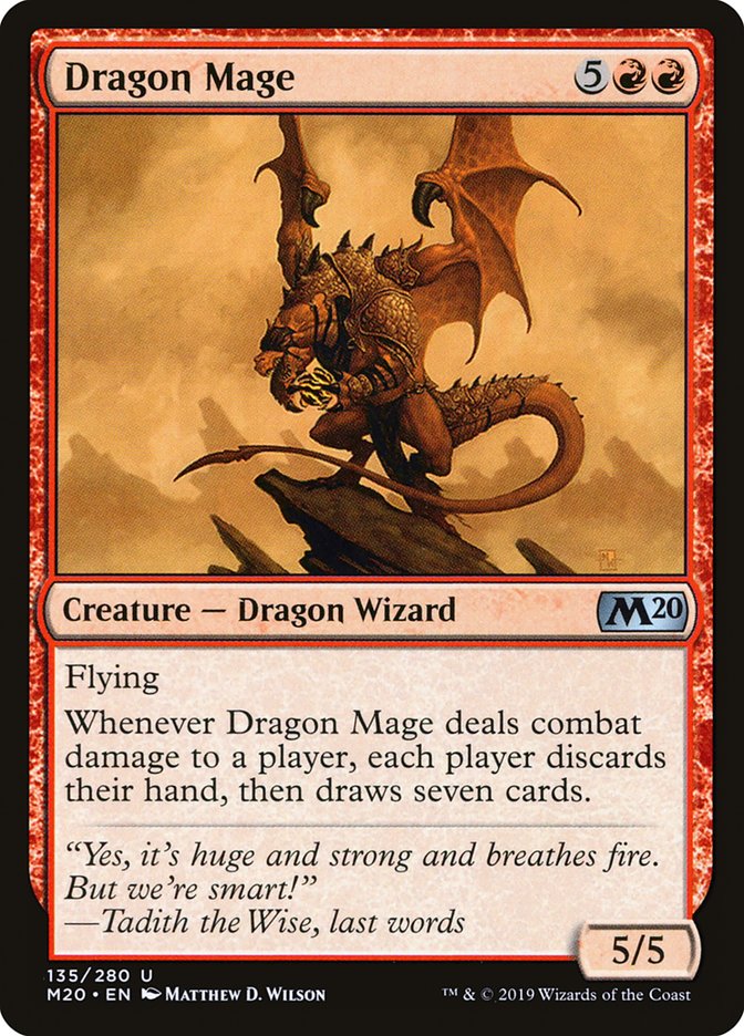 Dragon Mage [Core Set 2020] | Exor Games Summserside