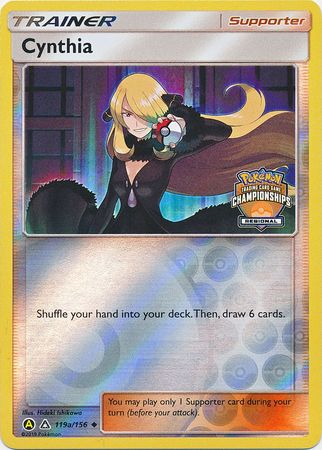 Cynthia (119a/156) (Regional Championship Promo) [Sun & Moon: Ultra Prism] | Exor Games Summserside