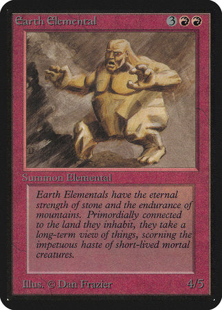 Earth Elemental [Limited Edition Alpha] | Exor Games Summserside