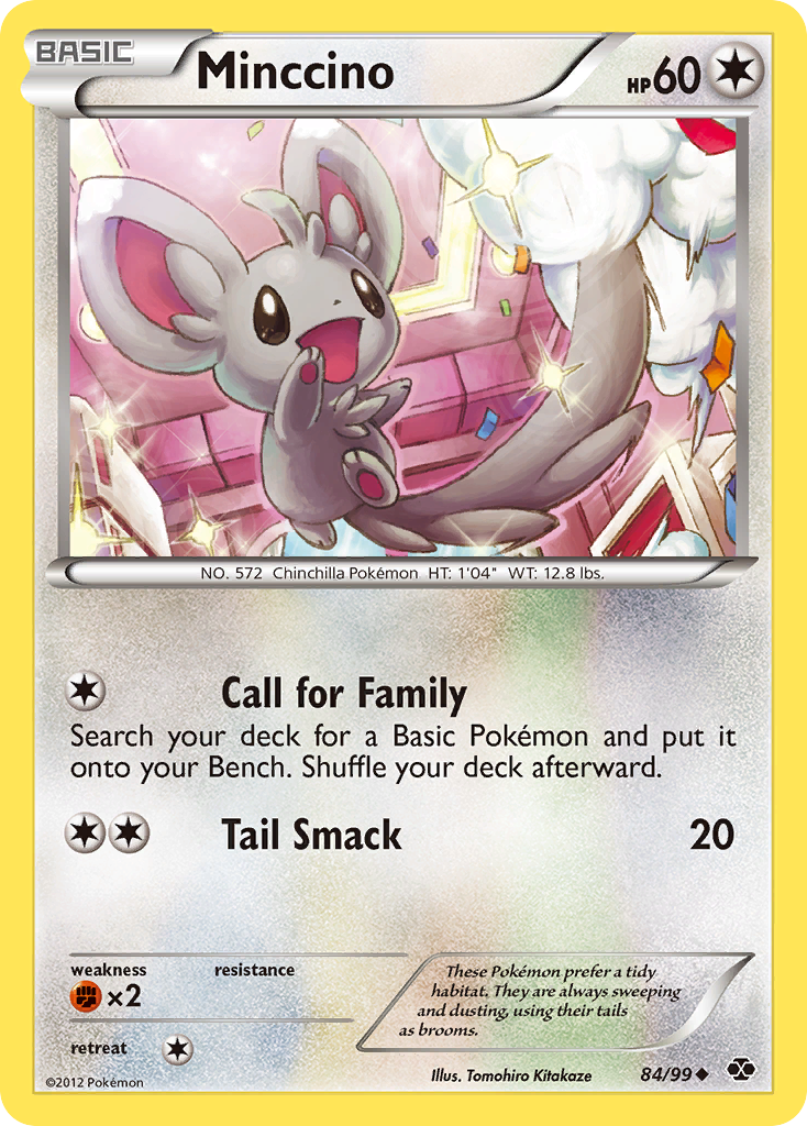 Minccino (84/99) [Black & White: Next Destinies] | Exor Games Summserside