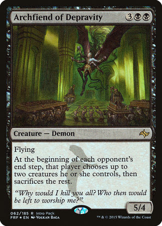 Archfiend of Depravity [Fate Reforged Promos] | Exor Games Summserside