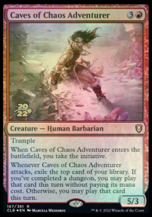 Caves of Chaos Adventurer [Commander Legends: Battle for Baldur's Gate Prerelease Promos] | Exor Games Summserside