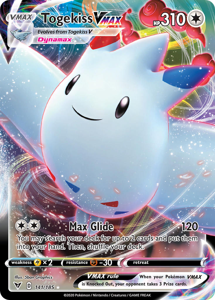 Togekiss VMAX (141/185) [Sword & Shield: Vivid Voltage] | Exor Games Summserside