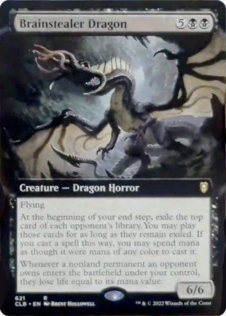 Brainstealer Dragon (Extended Art) [Commander Legends: Battle for Baldur's Gate] | Exor Games Summserside